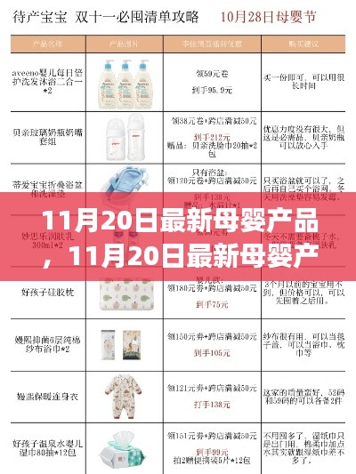 11月20日最新母婴产品大盘点,宝妈必备选择指南