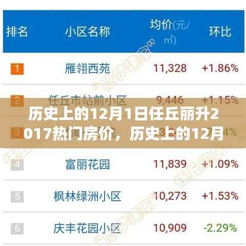 揭秘,历史上的12月1日与任丘丽升房价的崛起背后的故事,探寻任丘丽升热门房价背后的秘密(2017年)